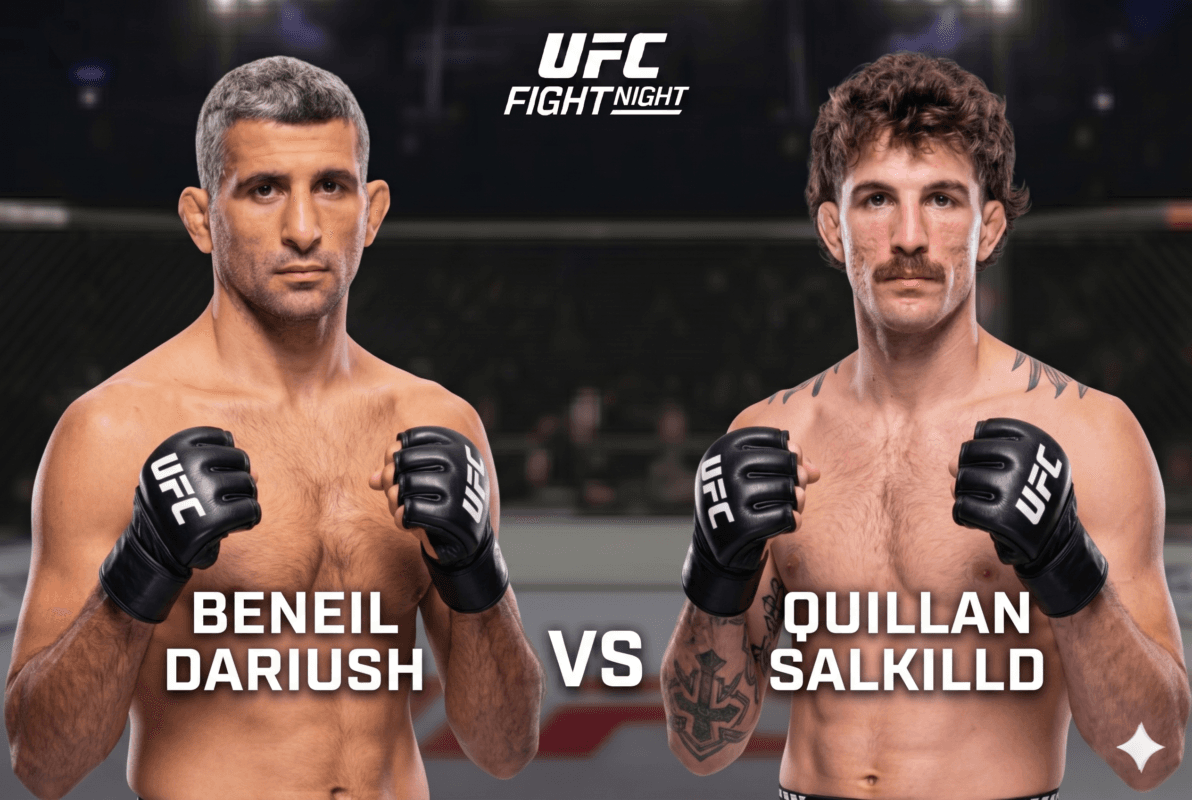 Salkilld Opens as Heavy Favorite Over Dariush at UFC Perth