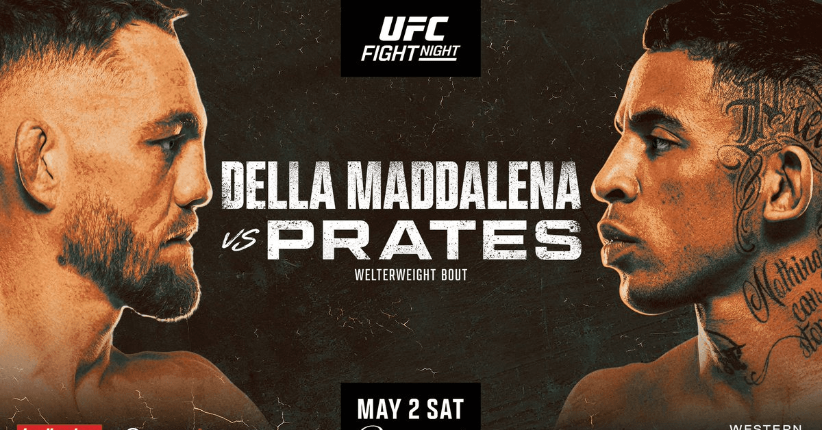 UFC Perth Walkout Songs: What Music Della Maddalena, Prates and Others Chose